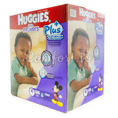 Huggies Little Movers 4 Diapers, 174 diapers