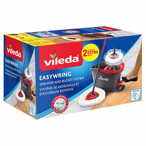 $8 OFF - Vileda EasyWring Spin Mop and Bucket System, 1 unit