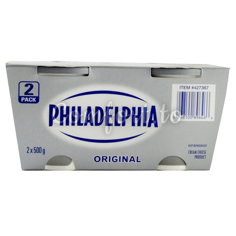 $3 OFF - Philadelphia Original Cream Cheese Small, 2 x 0.5 kg