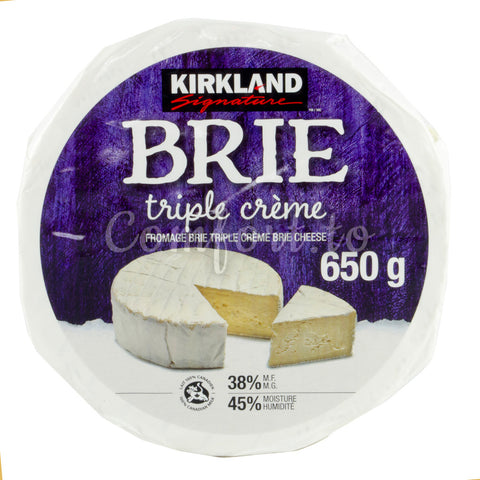 Kirkland Triple Cream Brie Cheese, 650 g