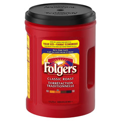 Folgers Classic Roast Ground Coffee, 1.2 kg