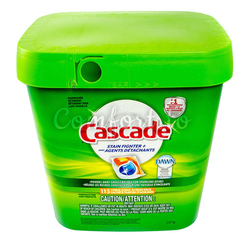 Cascade Dishwasher Detergent, 115 tabs