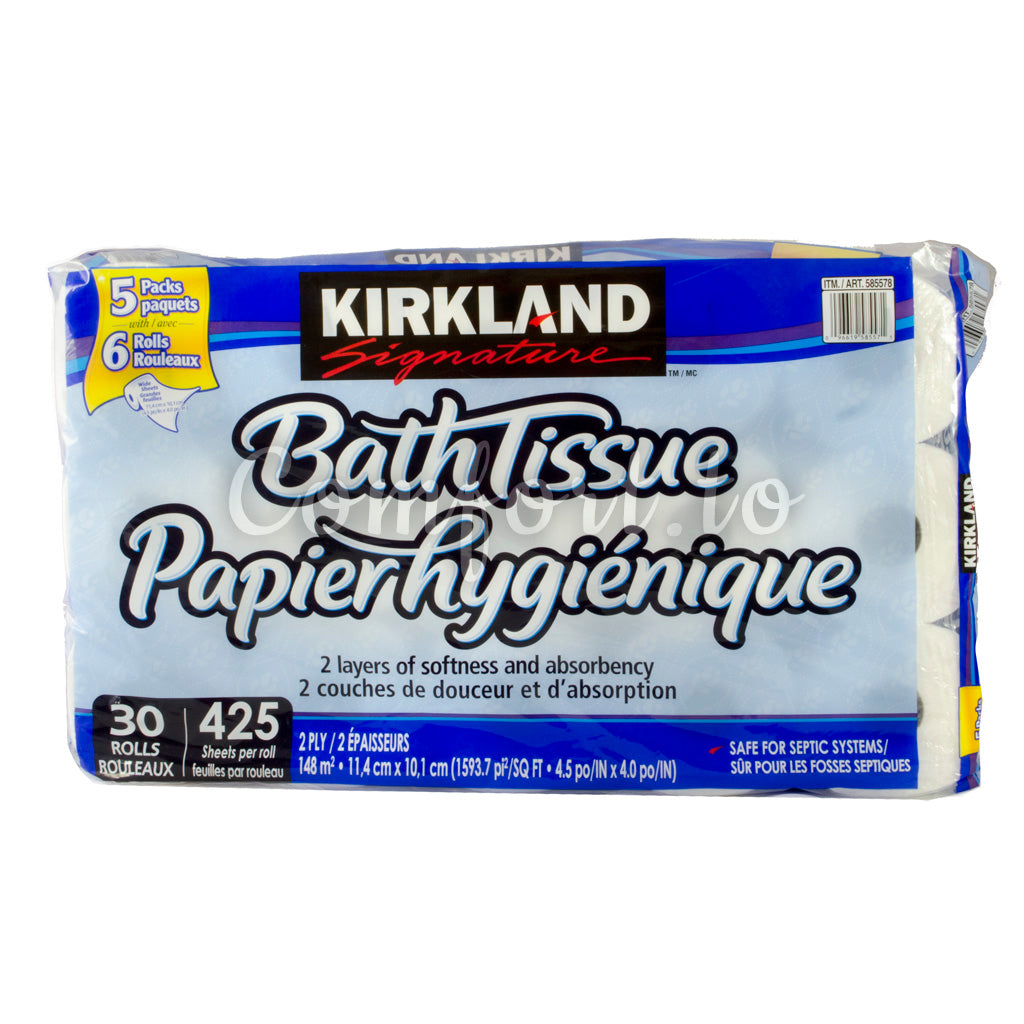 Kirkland Bathroom Tissue, 30 x 380 sheets