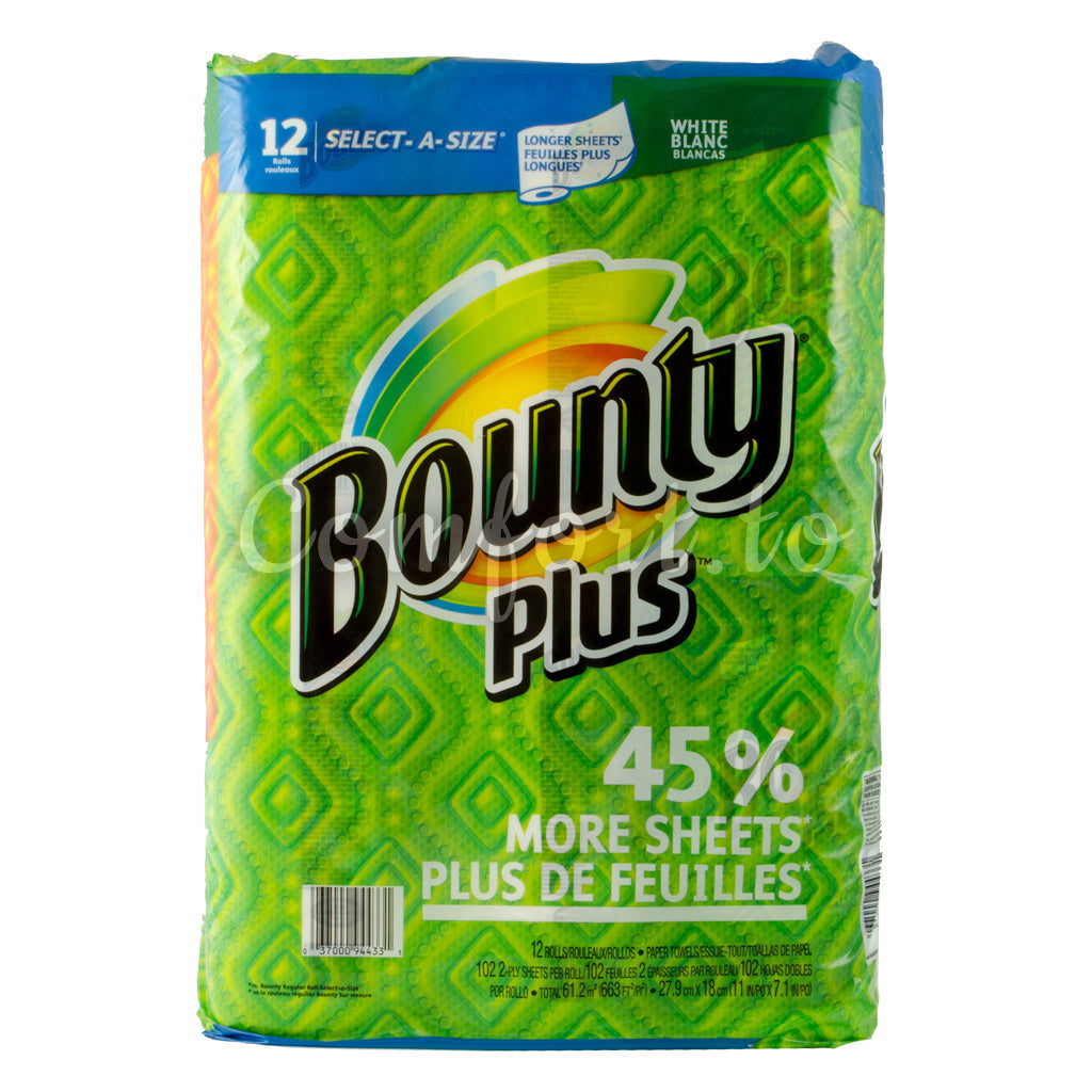 Bounty Paper Towel, 12 x 102 sheets