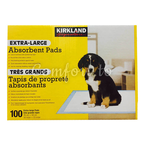 Kirkland Extra Large Pads, 100 pads