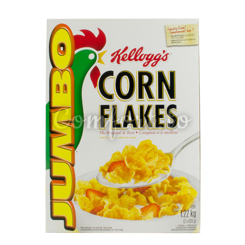 Kellogg's Corn Flakes Cereal, 2 x 0.6 kg