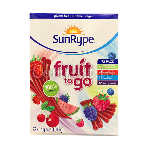$4 OFF - SunRype Fruit to Go Variety Pack, 72 x 14 g