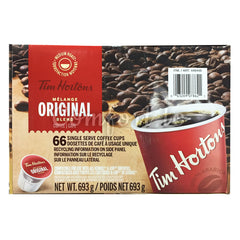 $9 OFF - Tim Hortons Original Blend Keurig K-Cup, 80 cups