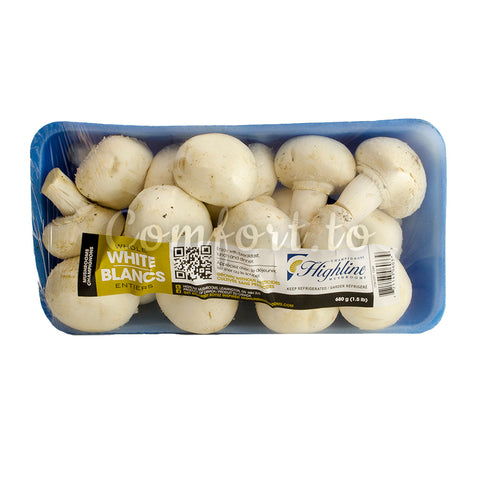 White Whole Mushrooms, 1.5 lb