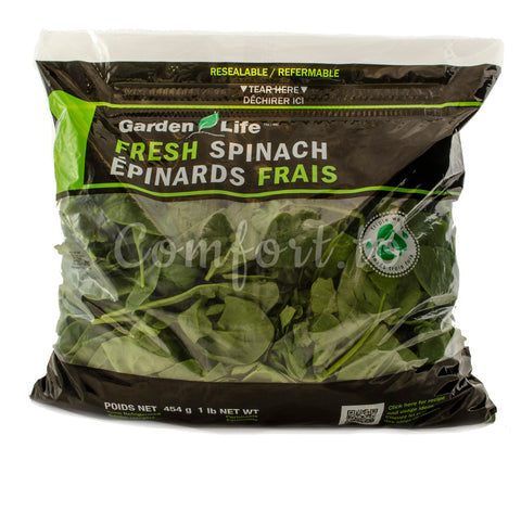 Fresh Spinach, 454 g