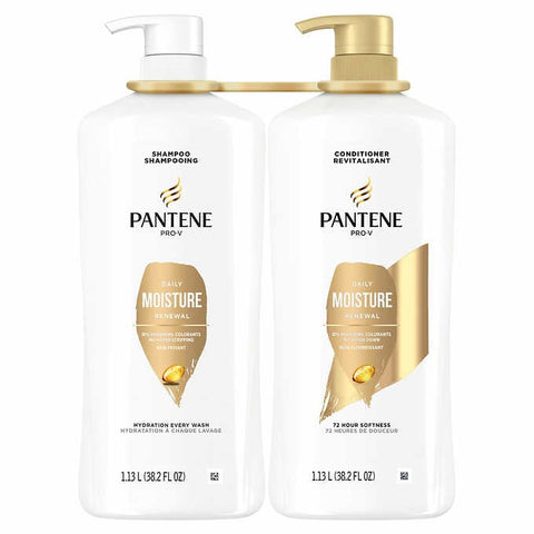 $4.5 OFF - Pantene Pro-V Shampoo and Conditioner, 2 x 1.1 L