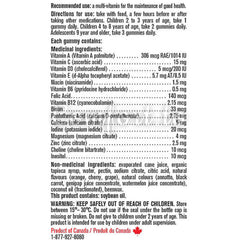 Kirkland Signature Children Vitamins , 250 gummies