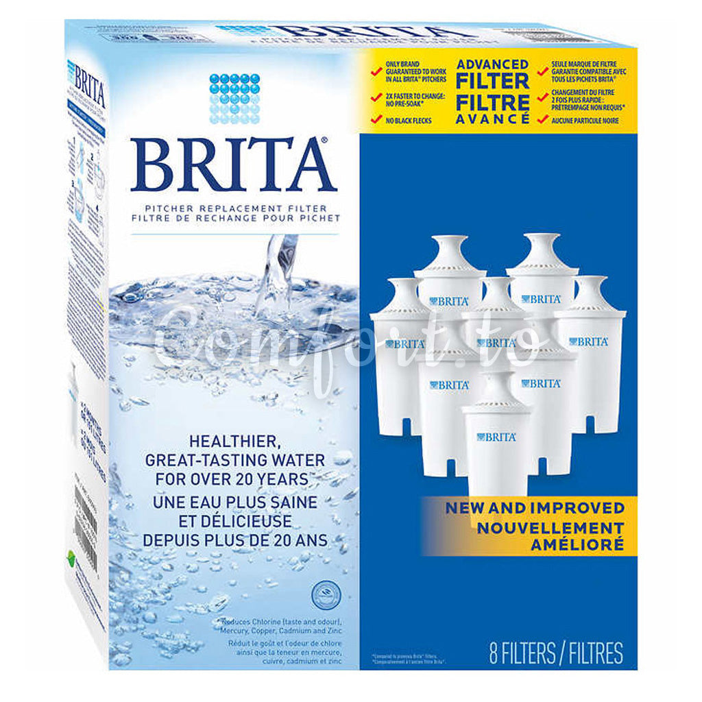 $9 OFF - Brita Replacement Filter Pack Of 8, 8 units