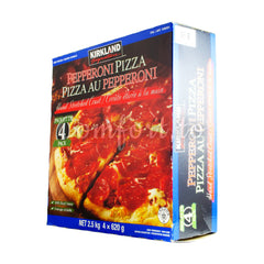 Kirkland Signature Pepperoni Pizza, 4 x 555 g