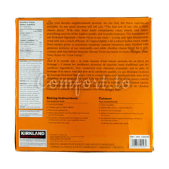 Kirkland Signature Cheese Pizza, 4 x 481 g