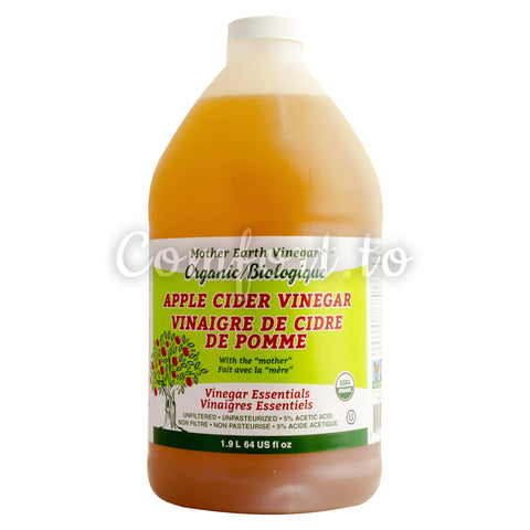 Mother Earth Organic Apple Cider Vinegar, 1.9 L