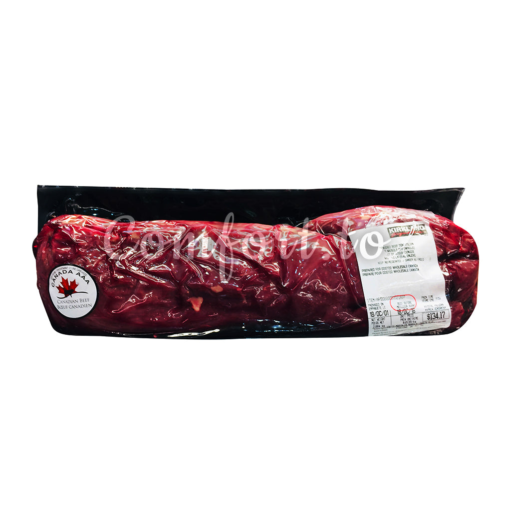 Kirkland Denuded Beef Tenderloin, 3 kg