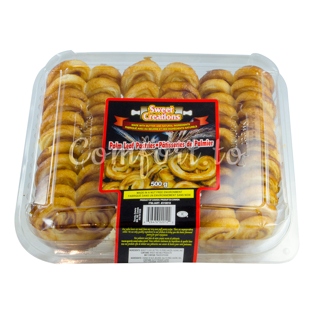 Sweet Creations Palm Leaf Pastries, 500 g