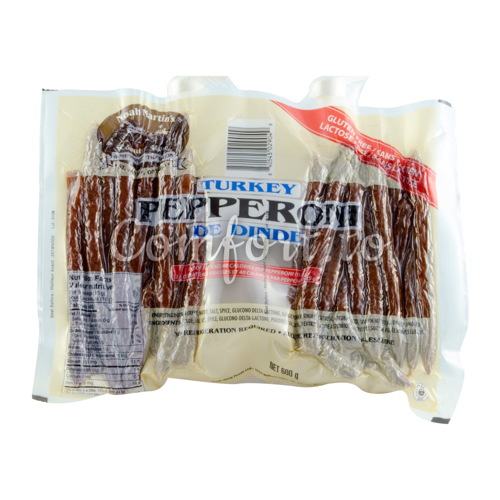 Noah Martin's Turkey Pepperoni, 600 g
