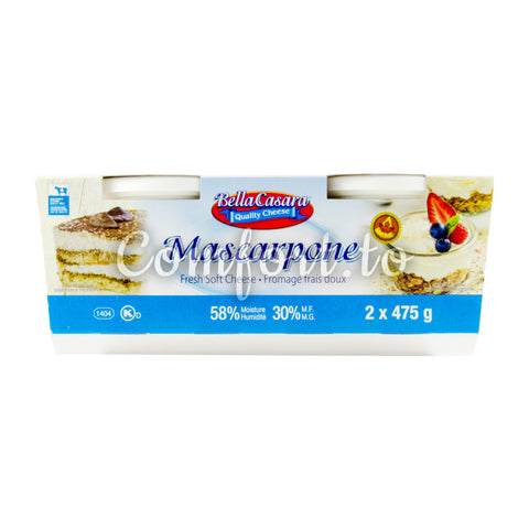 Bella Casara Mascarpone, 2 x 475 g