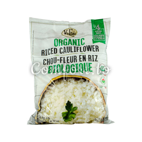 Via Emilia Frozen Organic Riced Cauliflower, 4 x 340 g
