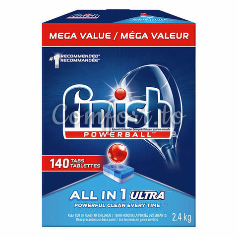 Finish Powerball Dishwasher Detergent , 140 tabs