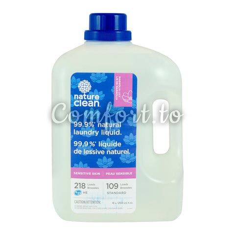 Nature Clean Magnolia Lily Laundry Detergent , 200 loads