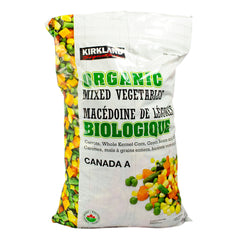 Kirkland Organic Mixed Vegetables, 2.5 kg