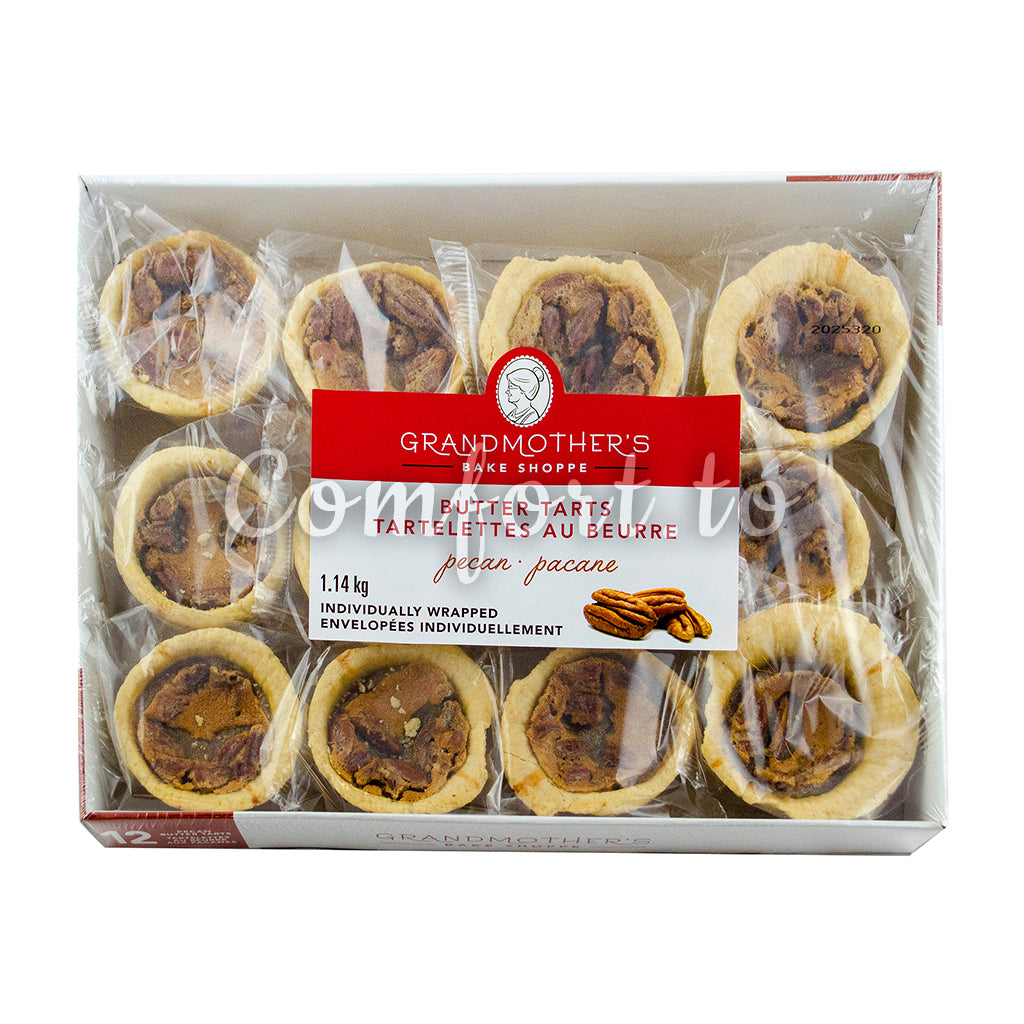 Grandmothers Bake Shoppe Pecan Butter Tarts, 12 units