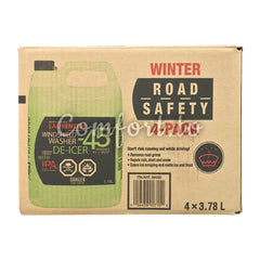 Winter Laurentine Windshield Washer, 4 x 3.8 L