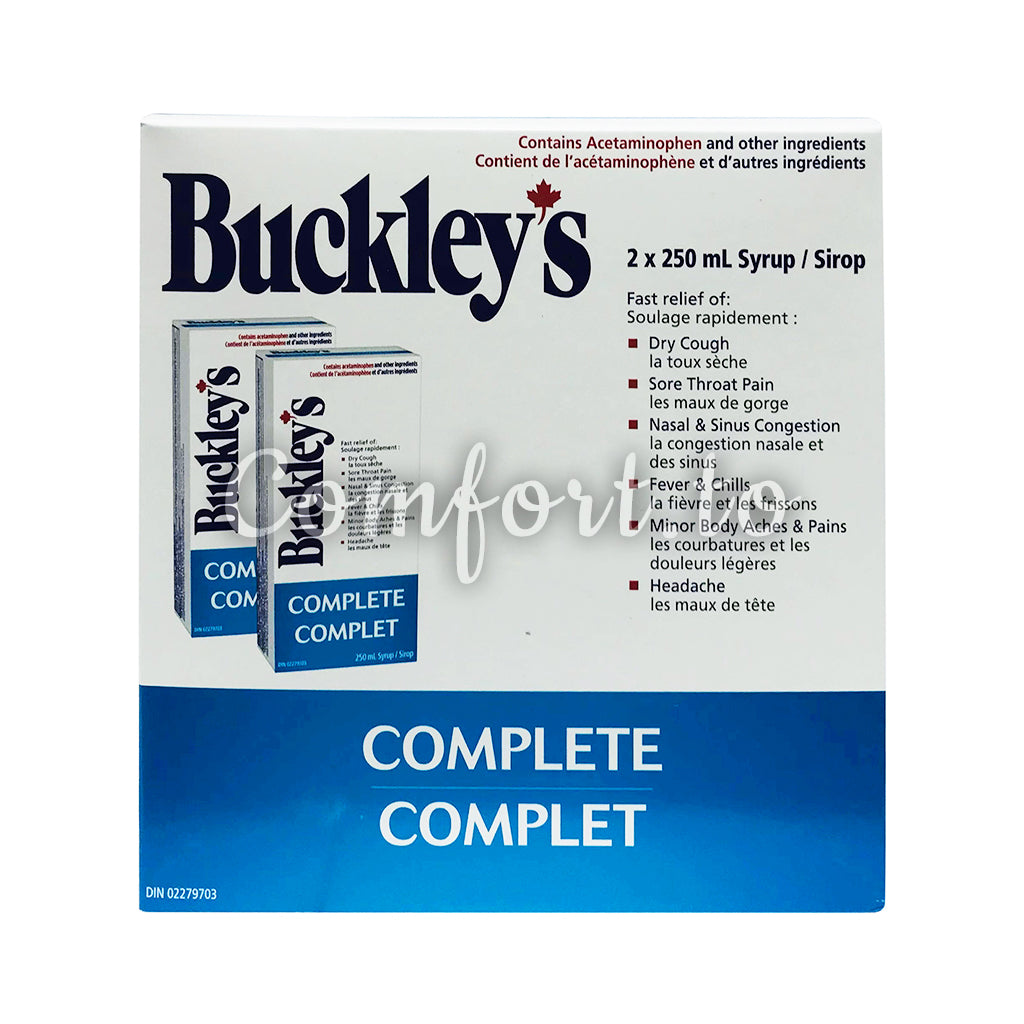 Buckley's Complete Syrup, 2 x 250 mL