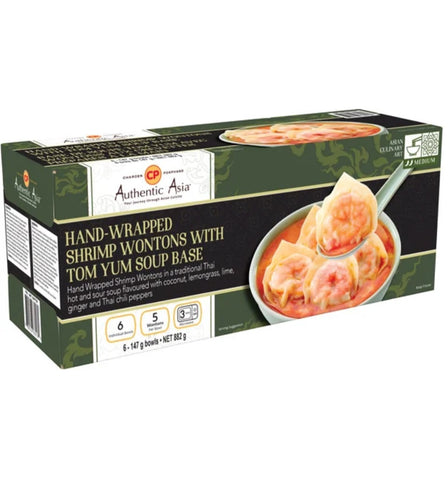 Authentic Asia Frozen Tom Yum Soup, 6 x 147 g