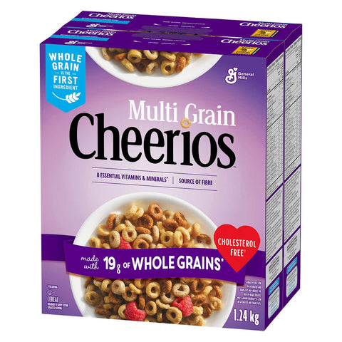 General Mills Multi Grain Cheerios, 2 x 0.6 kg