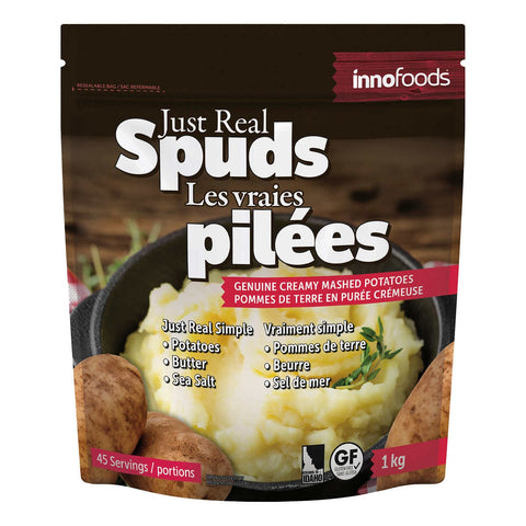 InnoFoods Just Real Spuds Mashed Potatoes, 1 kg