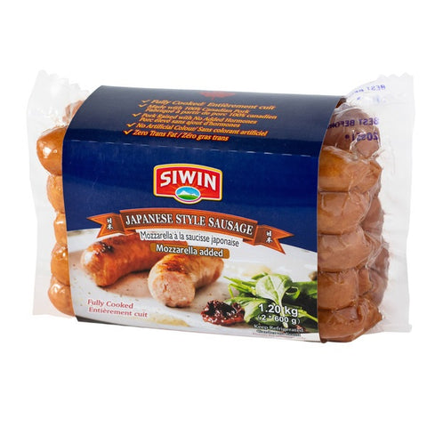 Siwin Japanese Style Sausage, 2 x 600 g