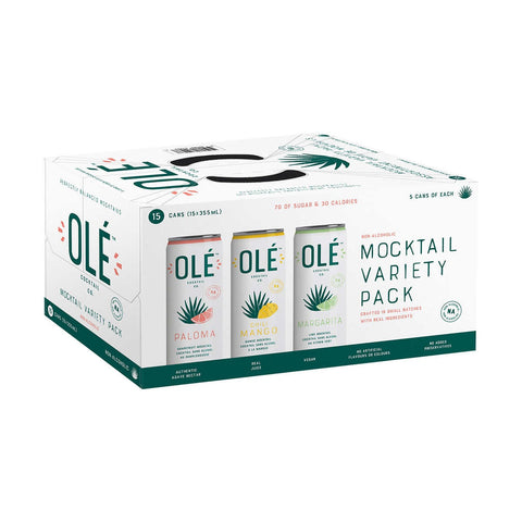 Ole Mocktail Variety pack, 15 x 355 ml