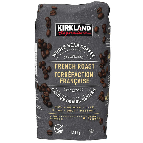 Kirkland Signature French Roast Coffee, 1.1 kg