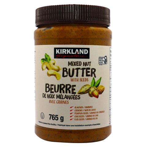 kirkland mixed nut butter , 765 g