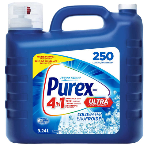 Purex Coldwater Laundry Detergent XXL, 250 loads