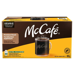 McCafé Premium Roast Coffee K-Cup Pods, 80 units