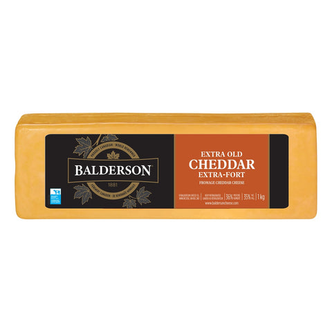 Balderson Extra Old Cheddar Cheese, 1 kg
