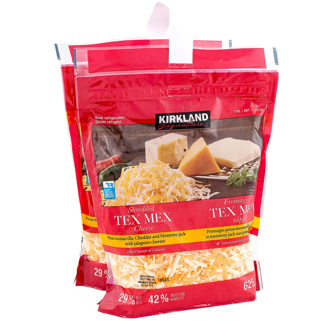 Kirkland Signature Shredded Tex Mex, 2 x 625 g