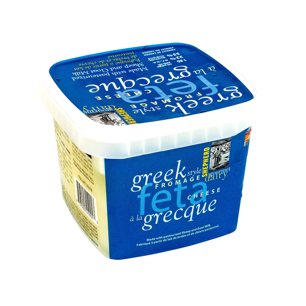 Shepherd Gourmet Dairy Sheep and Goat Feta Cheese, 1 kg