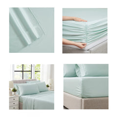 HS Sateen Queen Egyptian Cotton 400 TC, 6 pieces