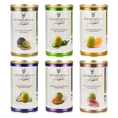 LA Explanada Assorted Olives, 6 x 375 ml