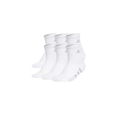 Adidas Ladies' Quarter Sock, 6 pairs