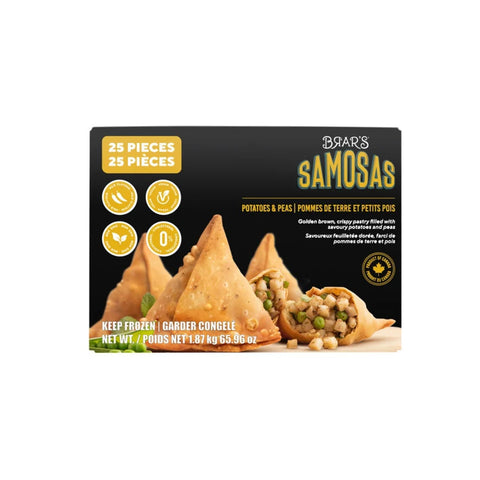 Brar's Vegetable Samosa, 1.9 kg