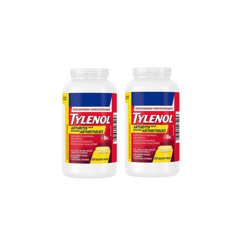 Tylenol Arthritis 650 MG, 2 x 175 caplets