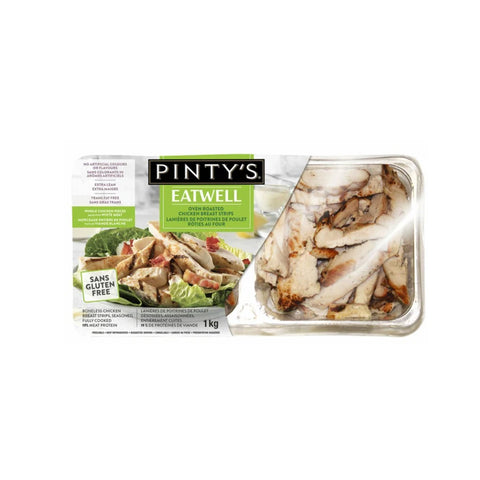 Pinty's Oven Roasted Chicken Breast Strips, 2 x 500 g