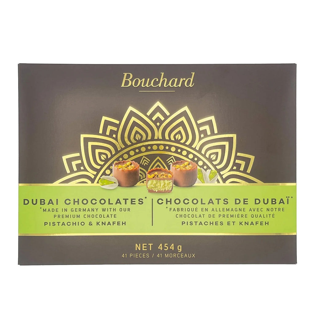 Bouchard Dubai Chocolates with Pistachio and Knafeh, 454 g